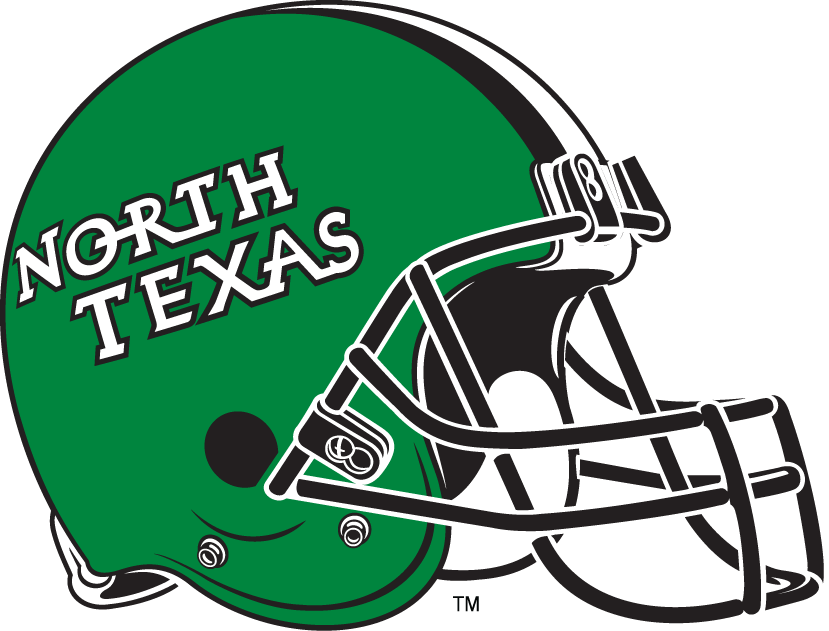 North Texas Mean Green 2005-Pres Helmet Logo t shirts DIY iron ons